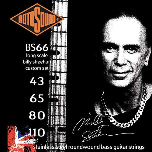 Encordado Rotosound BS66F bajo electrico Billy Sheean 4C