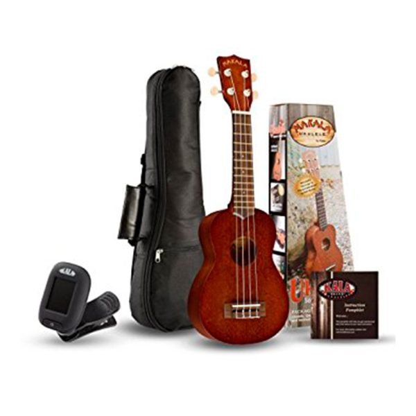 Ukelele Kala MK-S/PACK Makala soprano afinador estuche