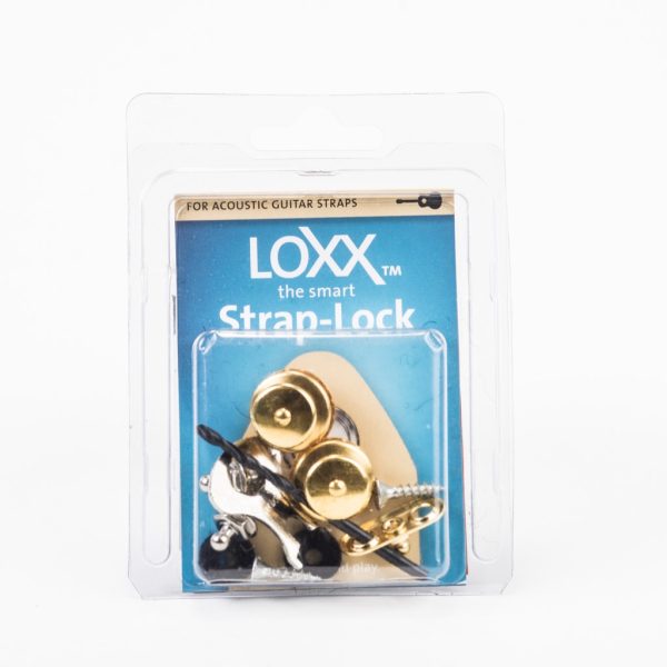 StrapLock Loxx 4512749000 Guitarra Acustica ACGold