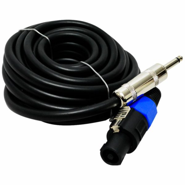 Cable Zuinsai ZSENEWPLUG6 6.3 / Speakon Negro 6M