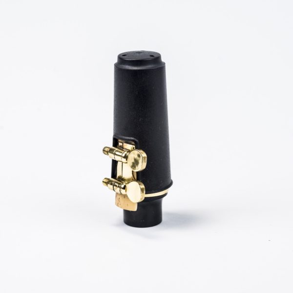 Boquilla Lyon France BS1 saxofon soprano tapa abrazadera