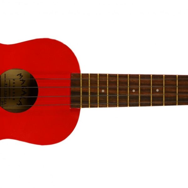 Ukelele Kala MK-SD-Solid Colors soprano niño Rojo
