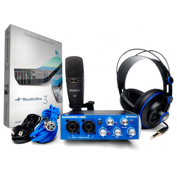 Presonus AUDIOBOX 96 STUDIO Interfaz Micrófono audifono Interface