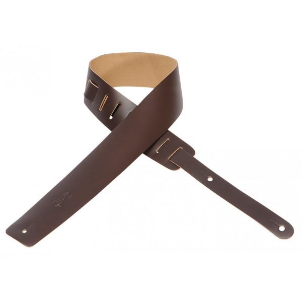 Correa Levys M1DBR Guitarra Cafe Cuero