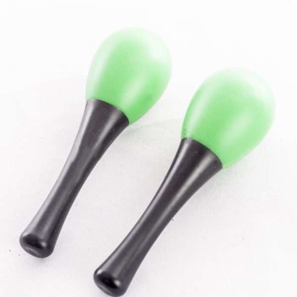 Maracas Dawn M22GR Verde Plastico