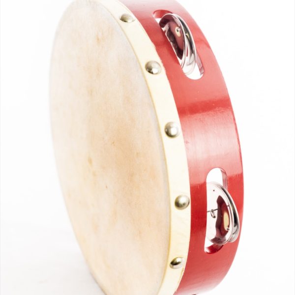 Pandereta Dawn LYTH74 parche Rojo Madera 7Pg