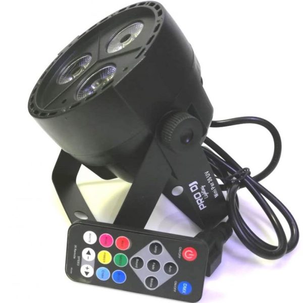 Pro dj MINI PAR 35UV Luz par led 5 en 1 20w