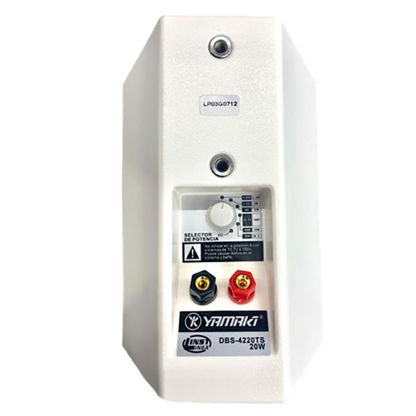 Yamaki DBS4220TS-BL Parlante elegante pared Blanco 20w 4"