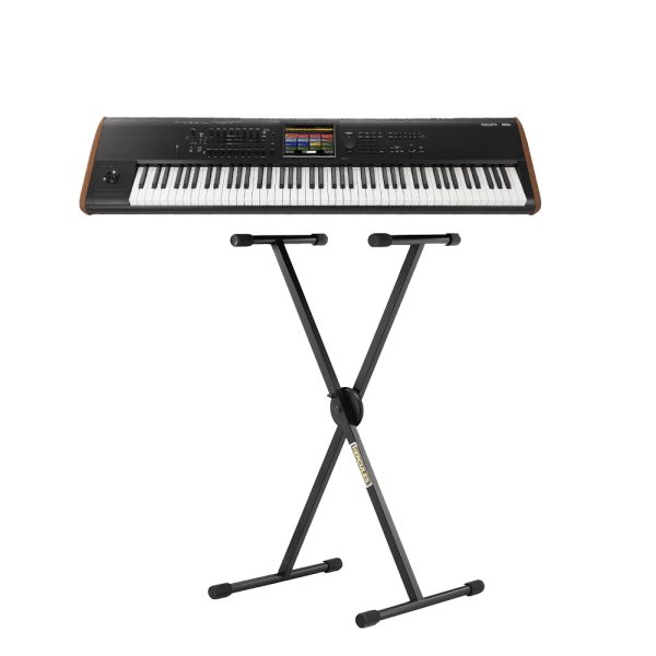Combo Sintetizador Korg Kronos2 88 Base Hercules KS110B