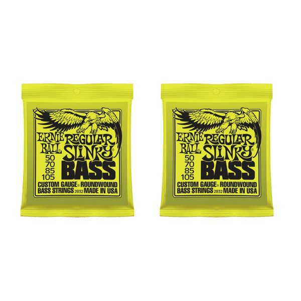 Combo Encordado Ernie Ball 2832 Bajo electrico 4C x 2 unidad