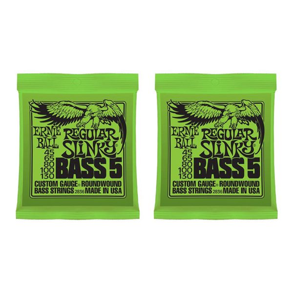 Ernie Ball 2836 Combo Encordado Bajo electrico 4C x 2 unidad