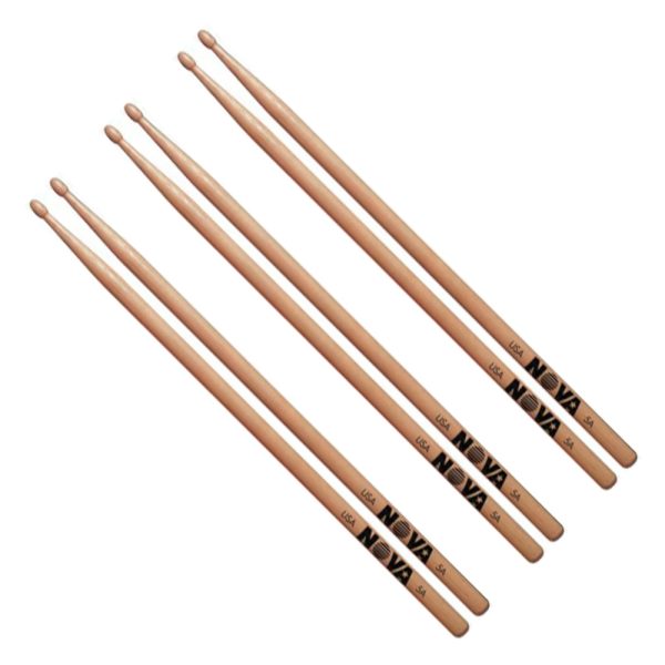 Vic Firth N5A Combo baquetas Punta madera x 3 unidades