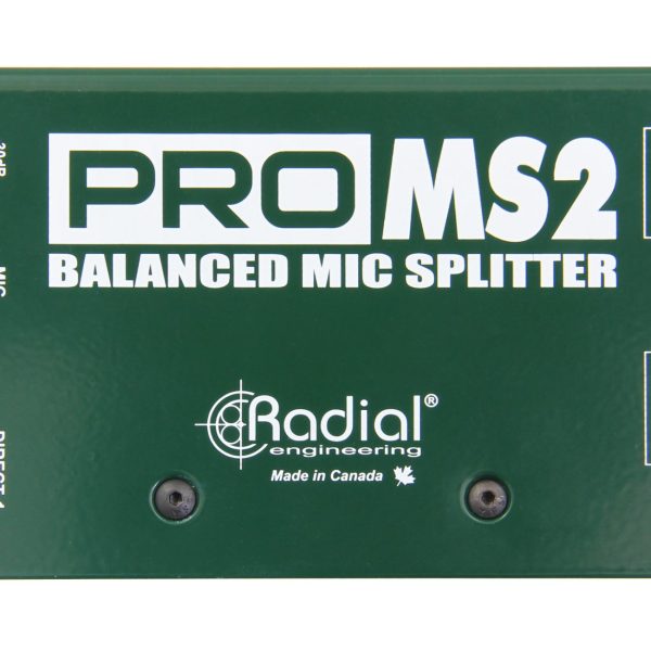 Radial PRO MS2 Splitter Pasivo Para Micrófono