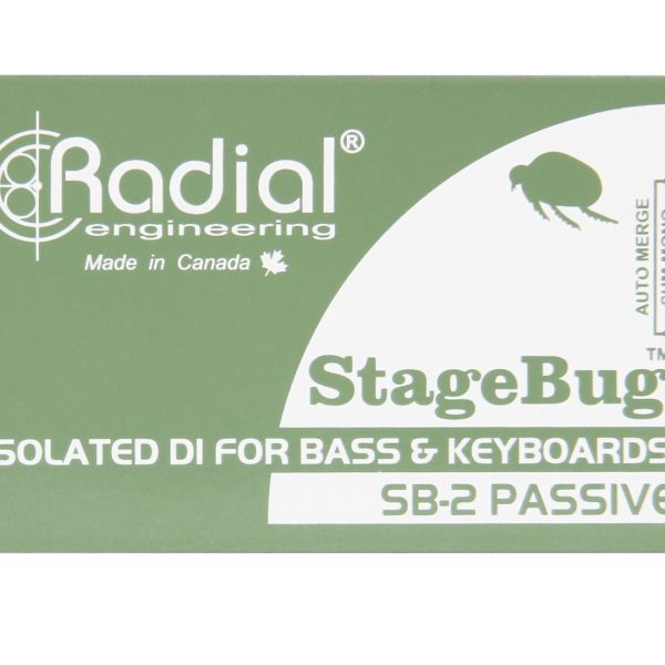 Radial STAGEBUG SB-2 Caja Directa Pasiva Para Bajo