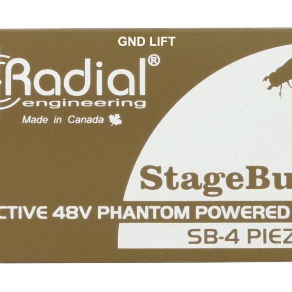 Radial STAGEBUG SB-4 Caja Directa Activa-Piezoelectric