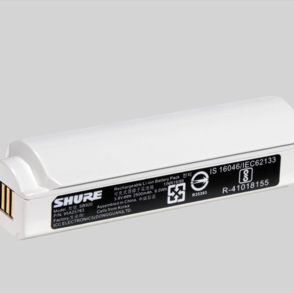 Bateria Shure SB920 Para Adx2