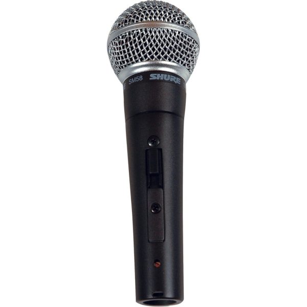 Shure SM58S Micrófono De mano vocal con switch