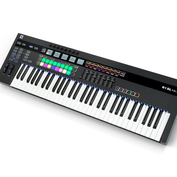 Novation 61SL MkIII Controlador Teclado Plateado