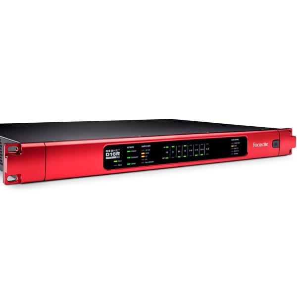 AESI/O Focusrite RedNet D16R Dante audio IP 16Canales