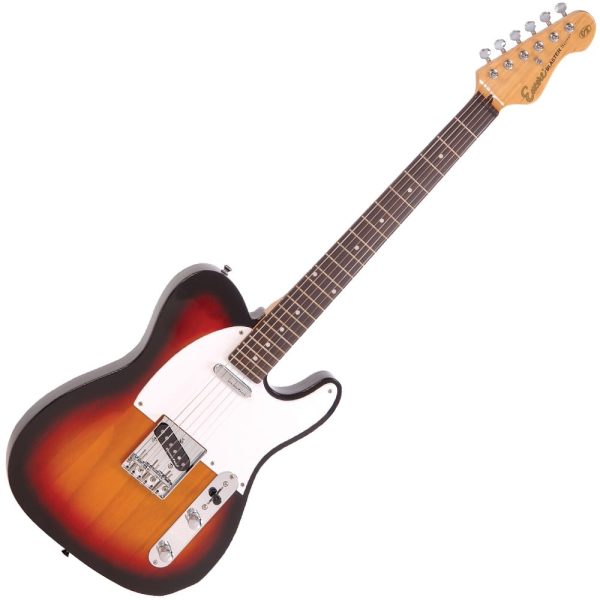 Guitarra Encore E2SB Electrica Telecaster Sunburst