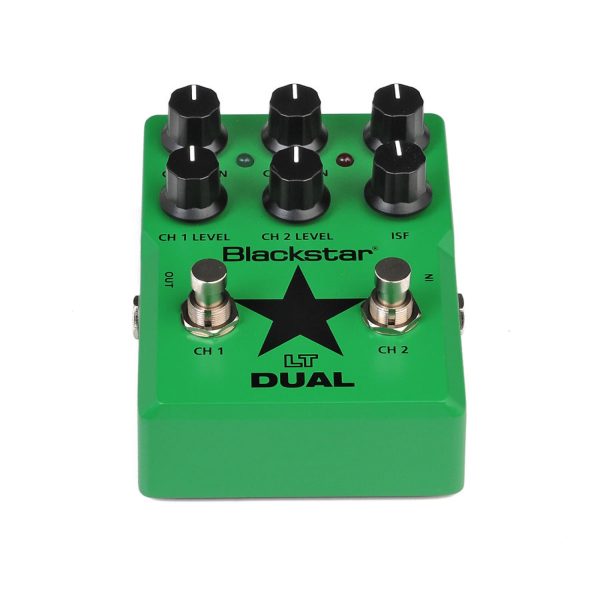 Pedal Blackstar LT Dual Distorsion doble Verde