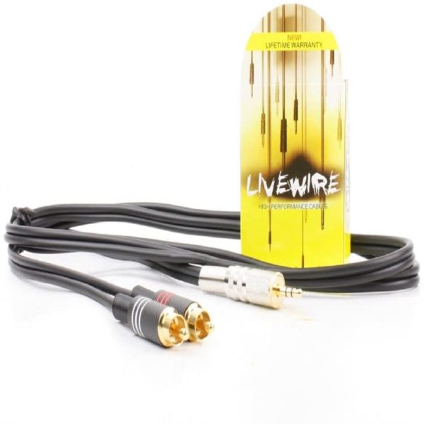 Proel BSGP215LU15 Cable Livewire 3.5 / 2RCA 15M