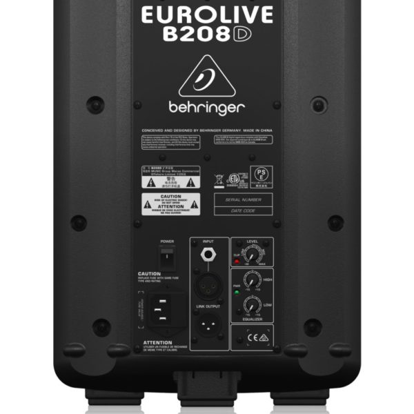 Behringer B208D ​​Cabina activa 200W 8Pg