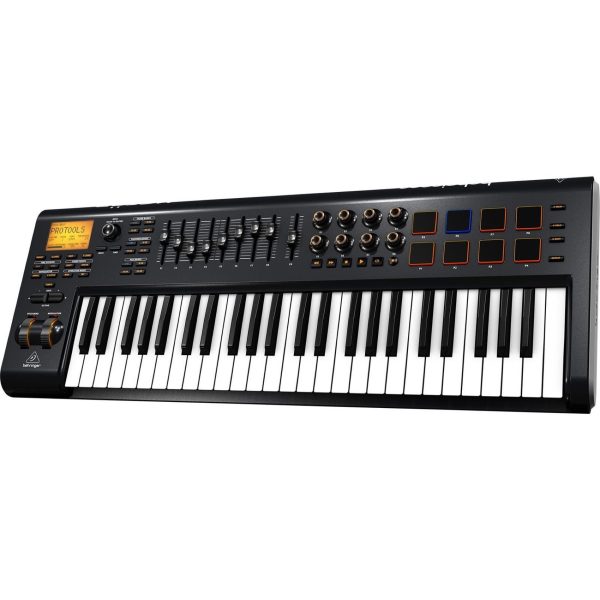 Controlador Behringer MOTOR 49 MIDI fader motorizados