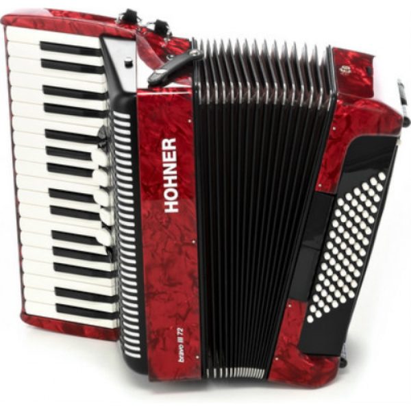 Hohner BRAVO III Acordeon 72 Bajos