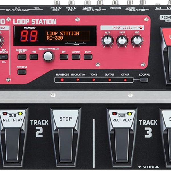 Boss RC-300 Pedal Guitarra Electrica Loop Station