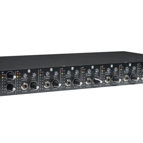 Amplificador Mackie HM-8000 Audifonos 8Canales