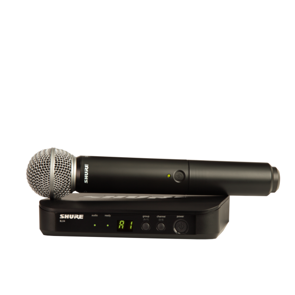 Shure BLX24/SM58-H9 Micrófono De mano vocal SM58 Inalámbrico