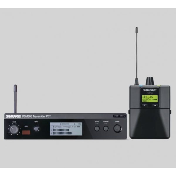 Shure P3TRA215CL-H20 Sistema Monitoreo Inalámbrico PSM300