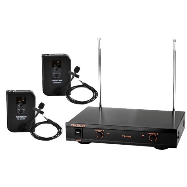 Takstar TS–6310PP Micrófono inalámbrico dos solapa