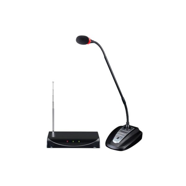 Micrófono Takstar MS-208W Inalámbrico cuello ganso base