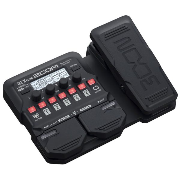 Zoom G1X FOUR Pedal Guitarra electrica efectos