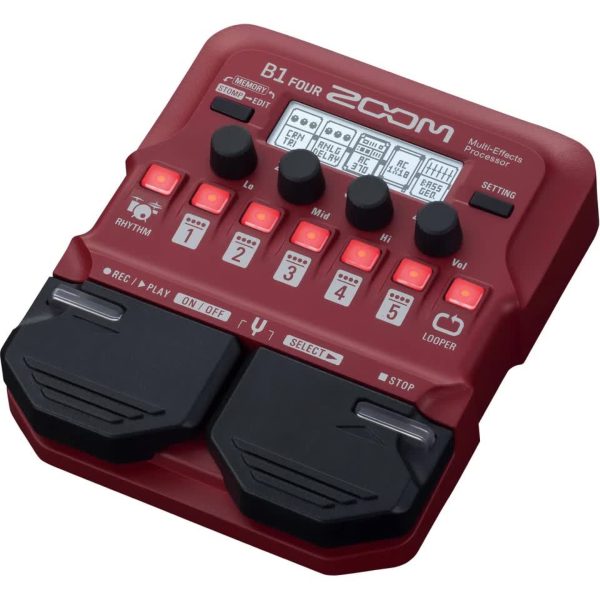 Zoom B1 FOUR Pedal Guitarra electrica efectos