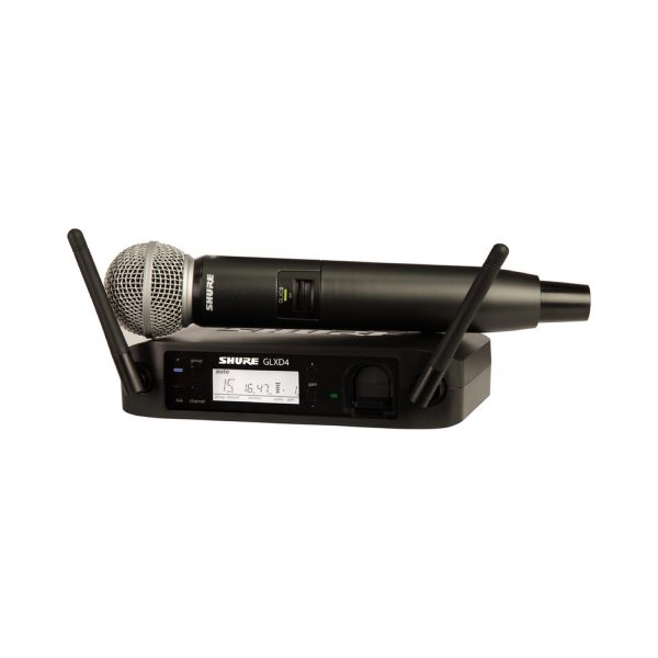Micrófono Shure GLXD24/SM58-Z2 De mano vocal Inalámbrico
