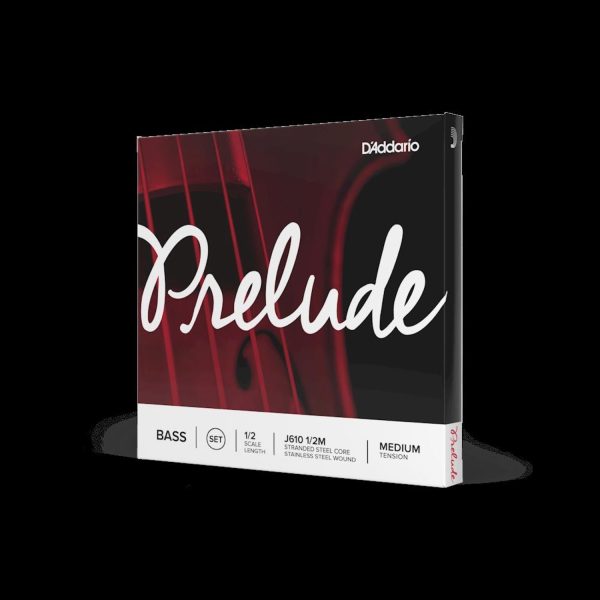 D'Addario J610 M 12 Encordado Prelude Contrabajo