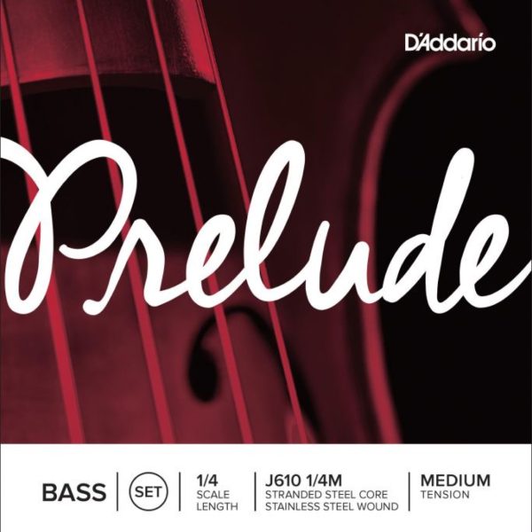 D'Addario J610 M 14 Encordado Prelude Contrabajo