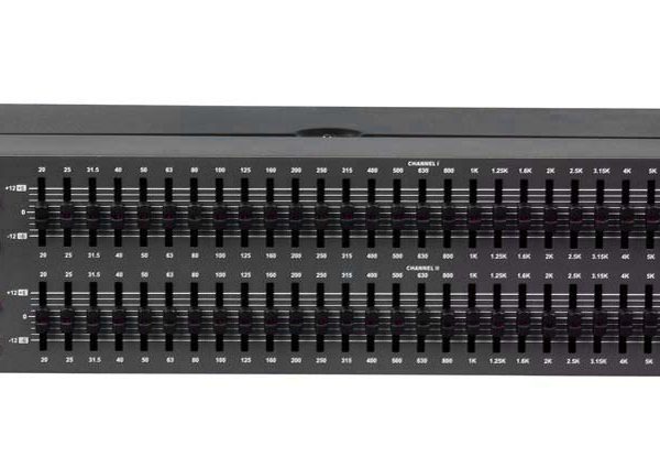 Ecualizador Phonic GEQ3102F Grafico Estereo 31 Bandas