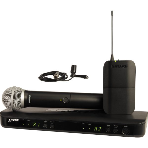 Shure BLX1288/CVL-J10 Micrófono Inalámbricos solapa