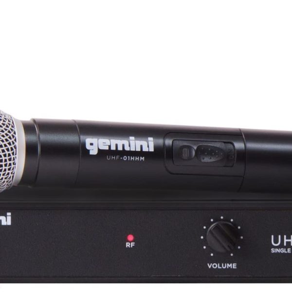 Gemini UHF-01M-F1 Micrófono De mano Inalámbrico