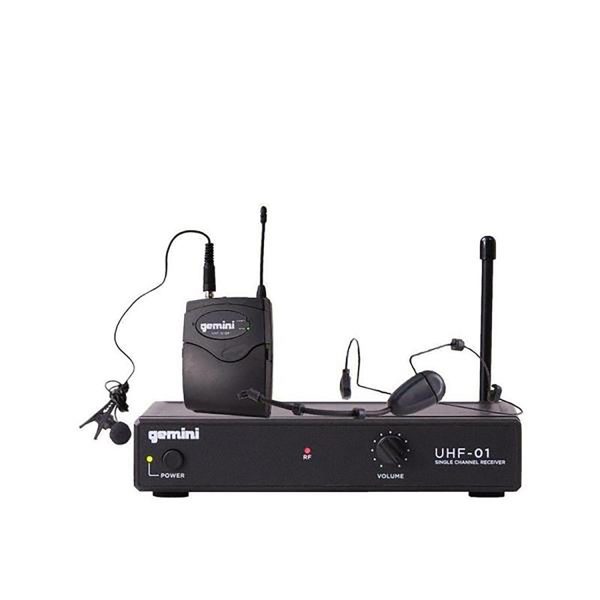 Gemini UHF-01HL-F3 Micrófono Diadema Inalámbrico