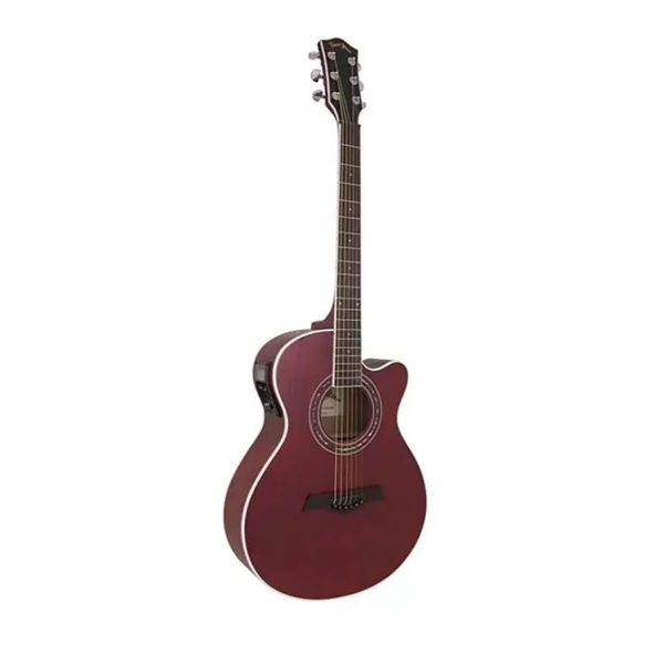Guitarra Darestone DT AG06EQ4RD Electroacustica Rojo