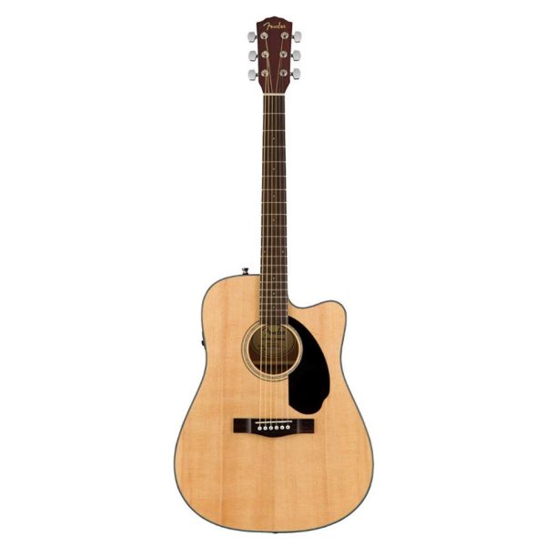 Fender CD-60SCE Guitarra Electroacustica Dread Lh 9