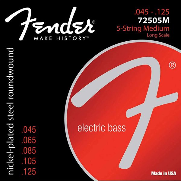 Fender 7250-5M/L Encordado Bajo Electrico .40