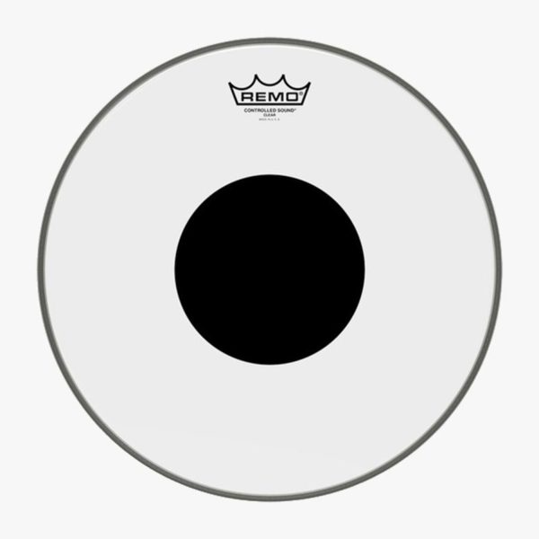 Remo ENCORE 20 Parche Punto Negro Transparente 20Pg