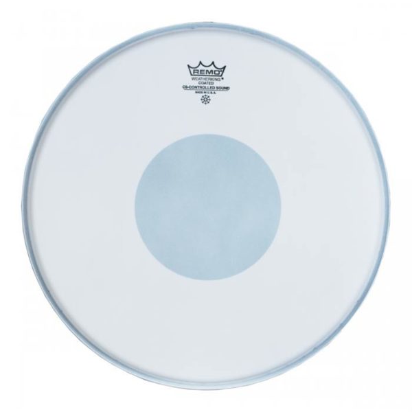 Remo PUNTO NEGRO Parche Bateria Blanco 16Pg