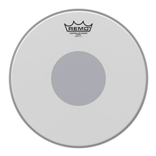 Remo PUNTO NEGRO Parche Bateria Blanco 20Pg